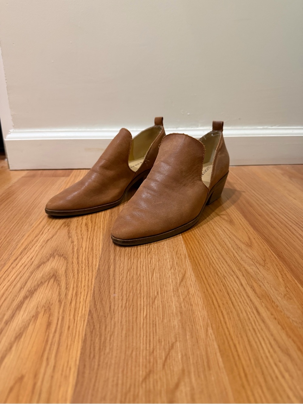 Lucky Brand Leather Booties